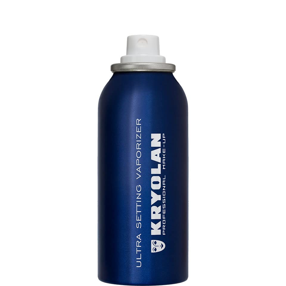 Kryolan Professional Make-up Ultra Setting Vaporizer, 100 ml spray mist, Blue