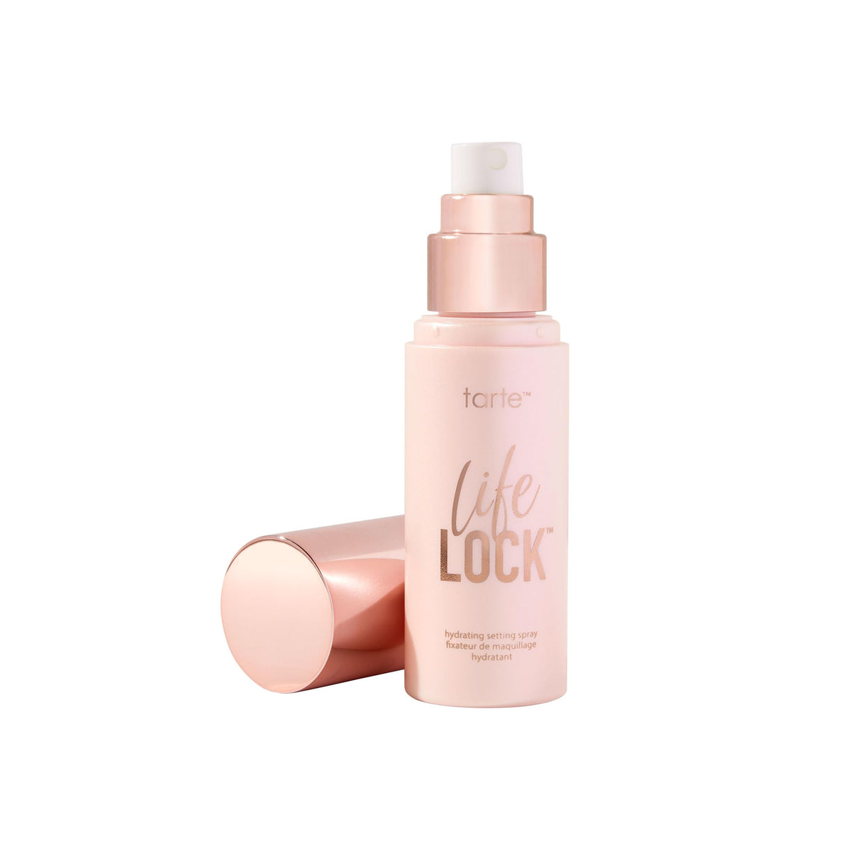 tarte Life Lock Hydrating Setting Spray – 10-in-1 Weightless Mist with Hyaluronic Acid to Hydrate & Lock Long-Lasting Makeup, Waterproof, Sweatproof & Transfer-Resistant, Vegan & Cruelty Free