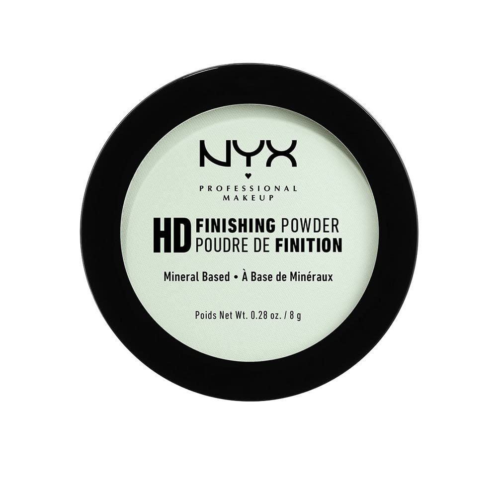 NYX PROFESSIONAL MAKEUP HD Finishing Powder, Pressed Setting Powder - Translucent