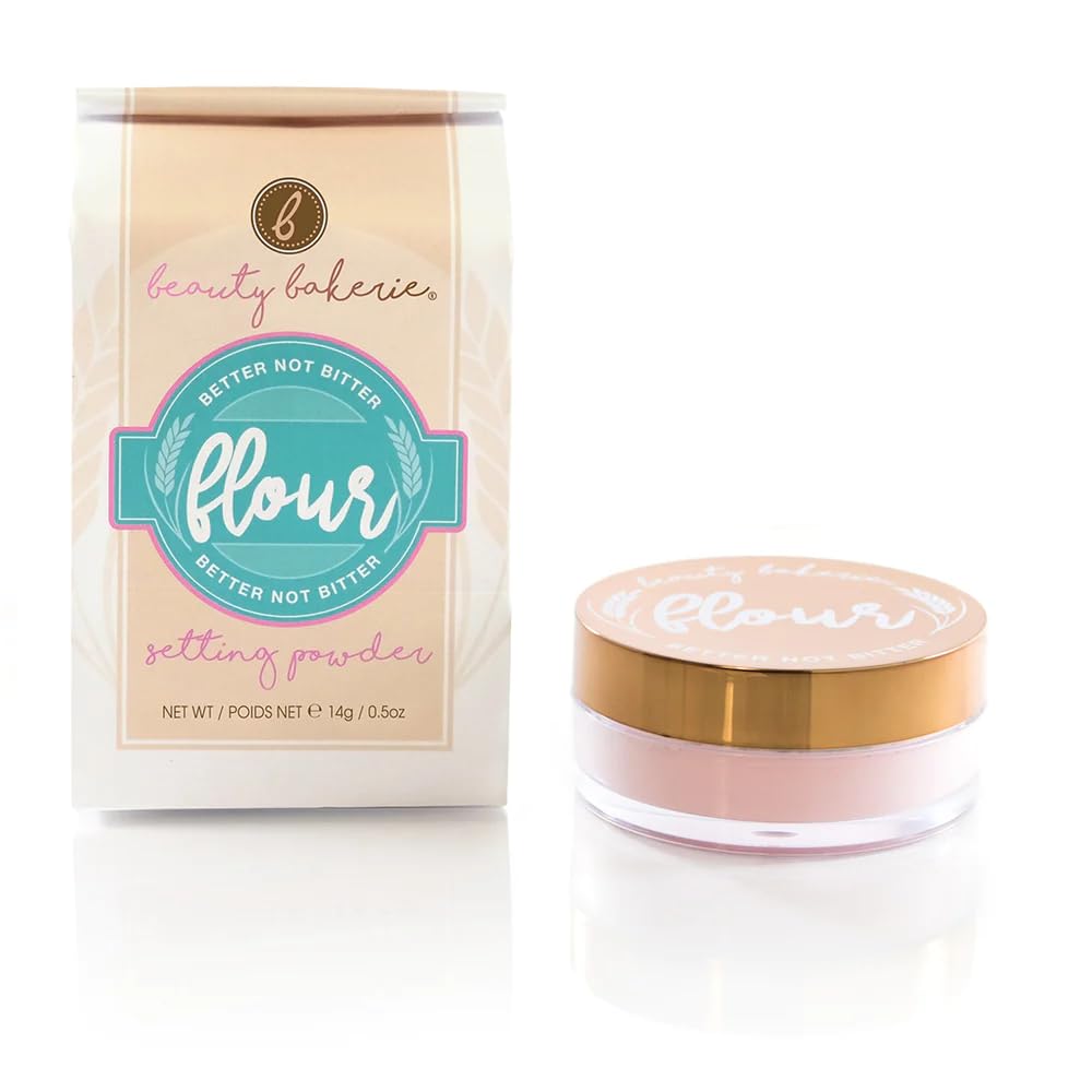 Beauty Bakerie Flour Setting Powder for Foundation, Oat, Perfect, 0.5oz