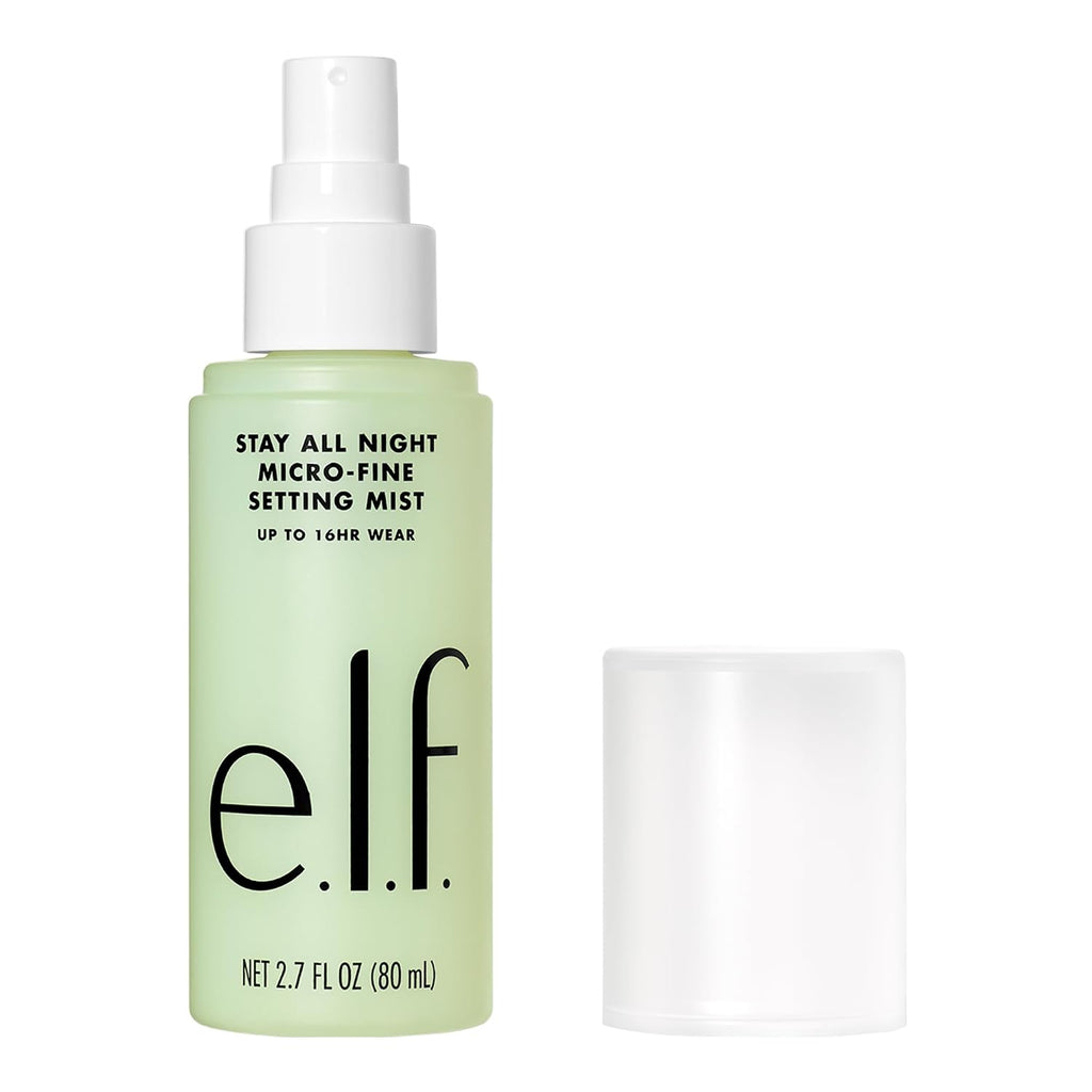 e.l.f. Stay All Night Blue Light Micro-Setting Mist, Setting Spray & Skin Refresher For A Matte Finish, Reduces Blue Light Transmission, 2.7 Fl Oz
