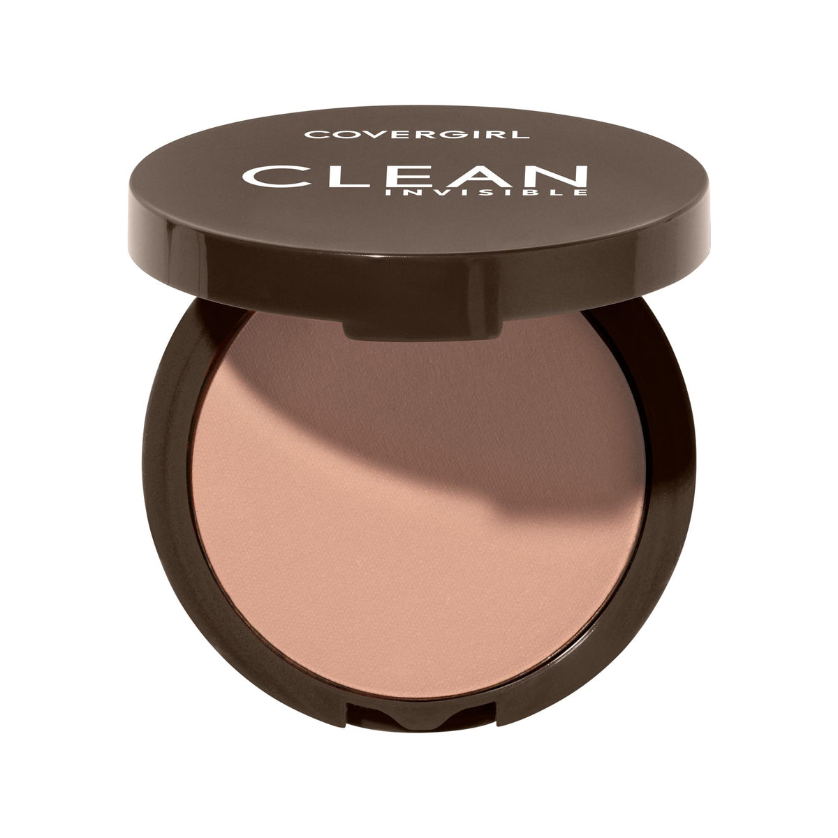 Covergirl Clean Invisible Pressed Powder, Lightweight, Breathable, Vegan Formula, Creamy Natural 120, 0.38oz