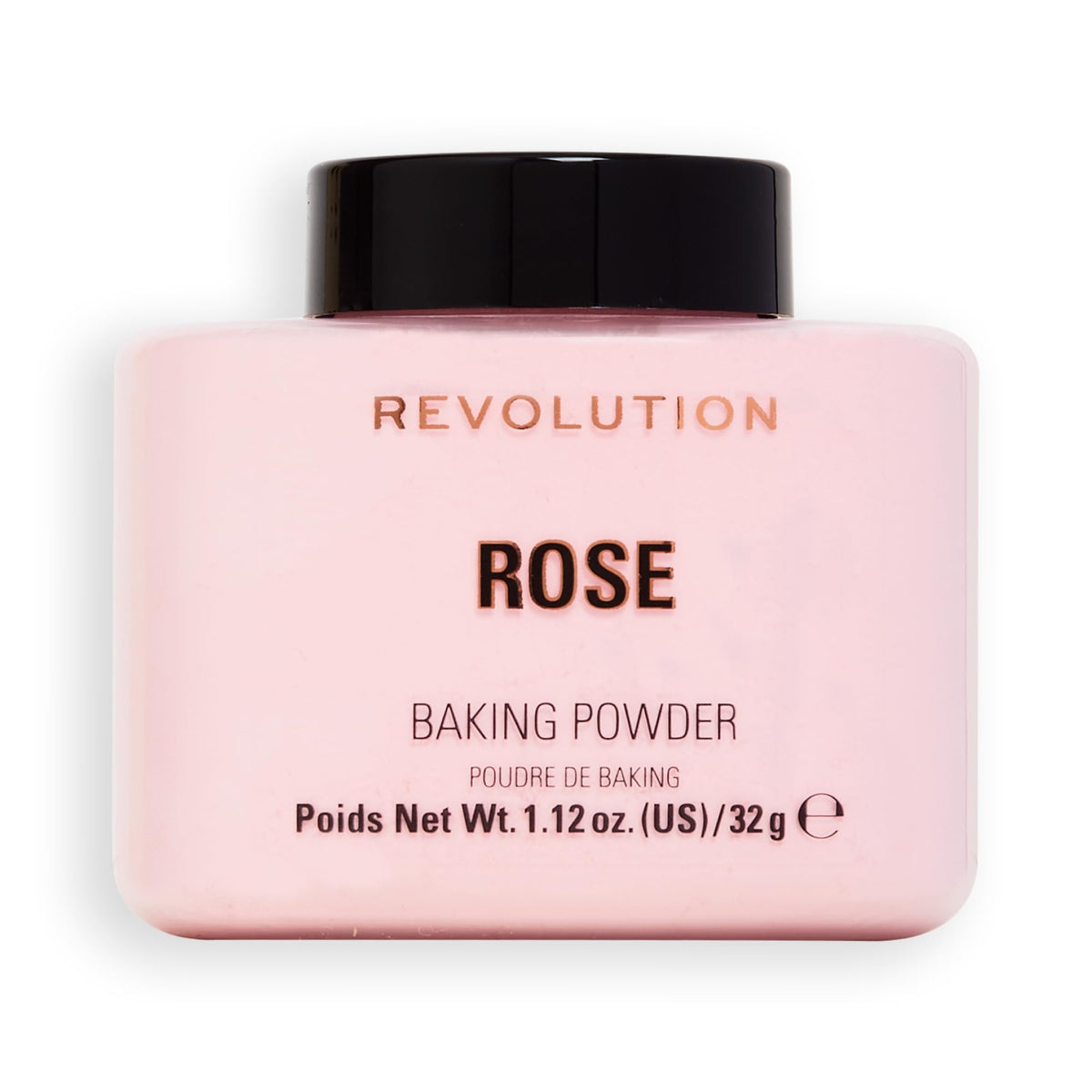 Revolution Beauty, Loose Baking Powder, Makeup Setting Powder, Long Lasting Coverage, Mattifies & Reduces Shine, Banana, 1.12 Oz