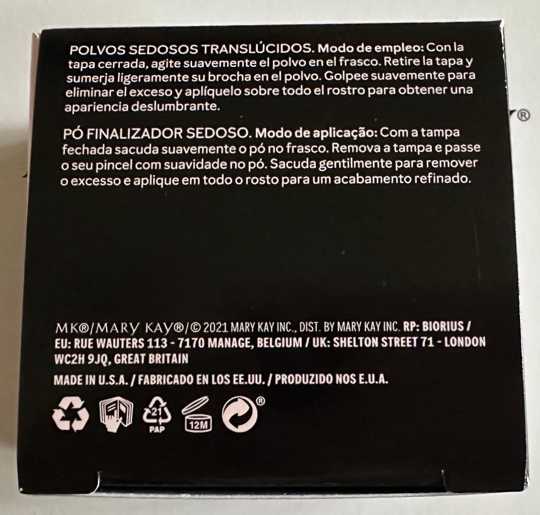 Mary Kay Silky Setting Powder 0.28 oz Light Medium Ivory 175891