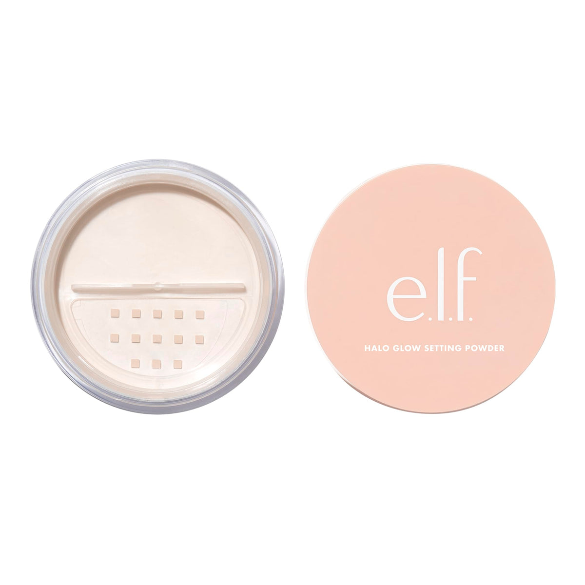 e.l.f. Halo Glow Soft Focus Setting Powder, Silky & Creates Soft Glow Without Shine, Smooths Pores & Lines, Vegan & Cruelty-Free, Light