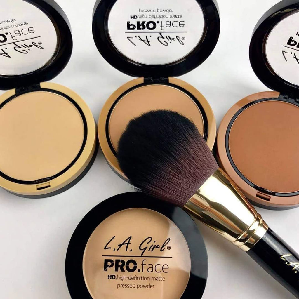 L.A. Girl Pro.Face Matte Pressed Powder, Medium Beige GPP609