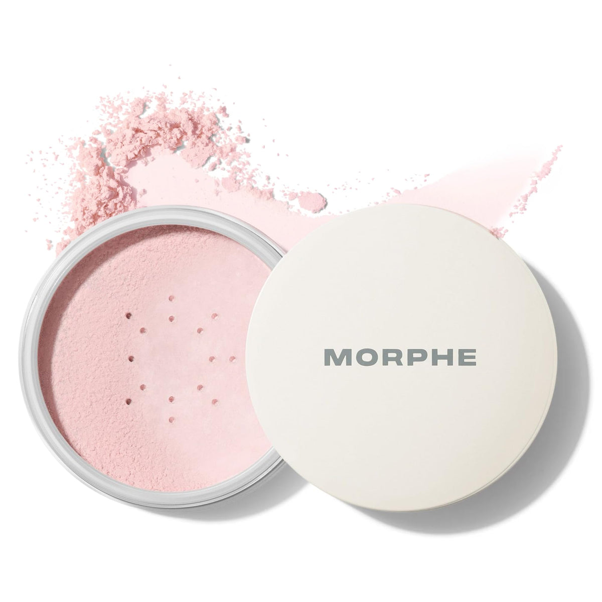 Morphe Jumbo Bake & Set Translucent Setting Powder - Lightweight, Talc-Free Finishing Powder for Face Makeup with a Soft, Natural Finish - Minimizes Shine for Up to 24HR - Translucent (0.62 oz)