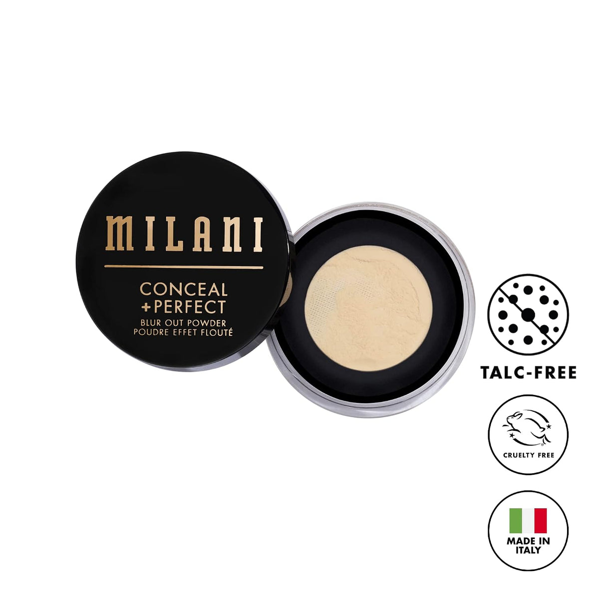 Milani Conceal + Perfect Blur Out Setting Powder Talc-Free -Translucent