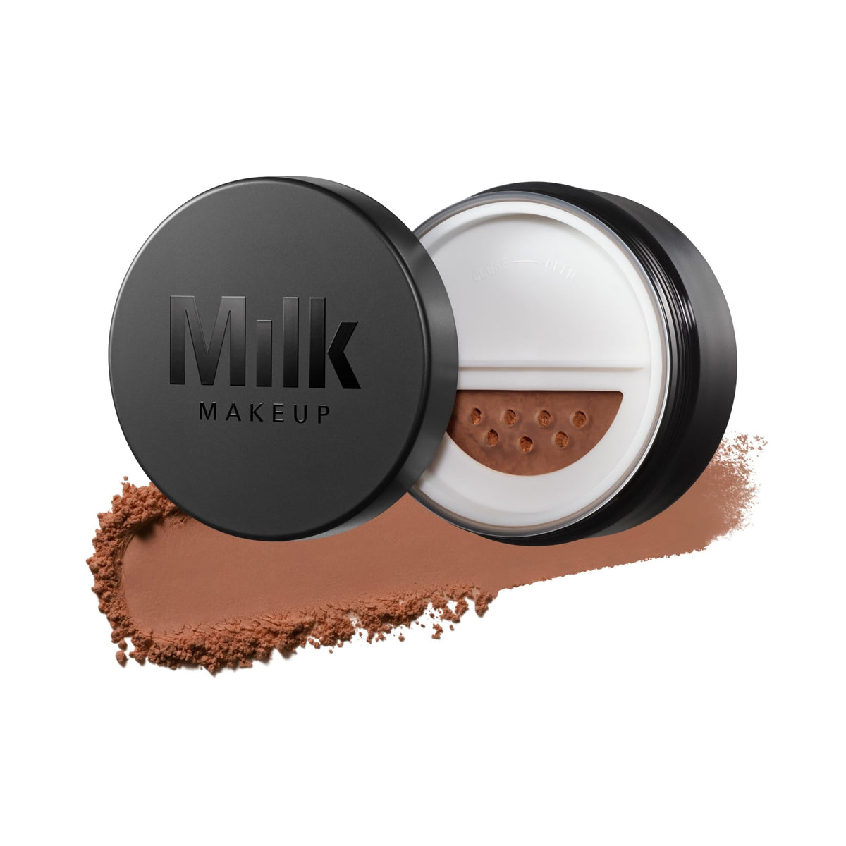 Milk Makeup Pore Eclipse Matte Translucent Setting Powder – Controls Shine, Blurs Pores + Sets Makeup Up to 16 Hours – Weightless, Talc-Free Formula with a Matte Finish