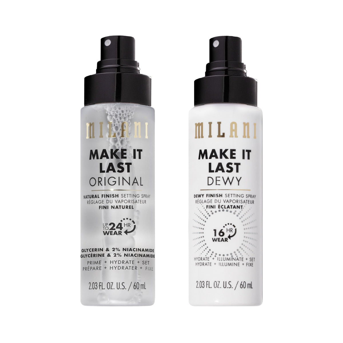 Milani Make It Last Dewy Setting Spray for Makeup - Dewy Finish