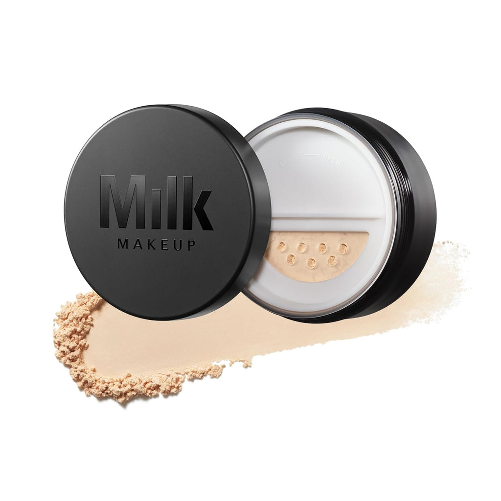 Milk Makeup Pore Eclipse Matte Translucent Setting Powder – Controls Shine, Blurs Pores + Sets Makeup Up to 16 Hours – Weightless, Talc-Free Formula with a Matte Finish