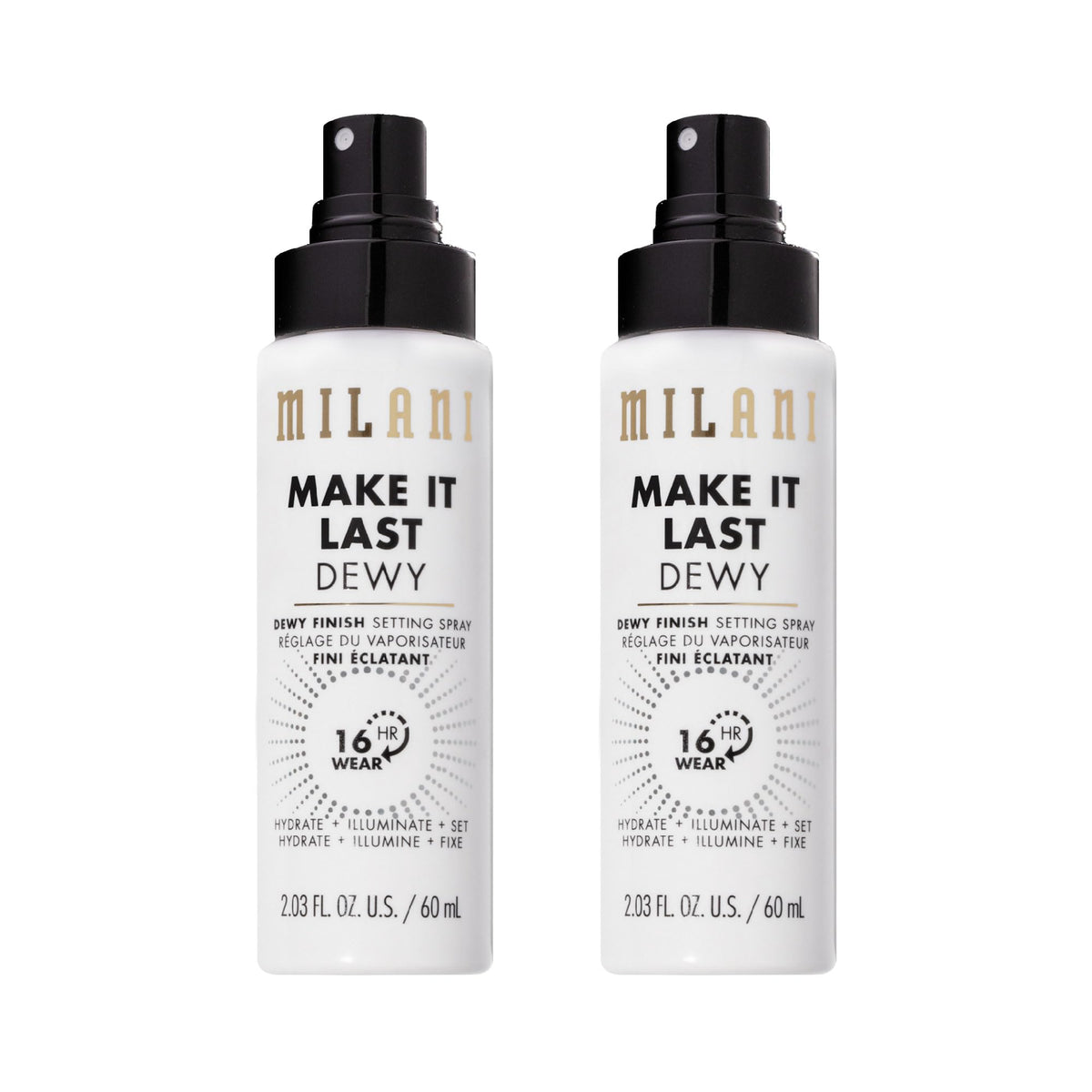 Milani Setting Spray + Primer, Make It Last Original Natural Finish