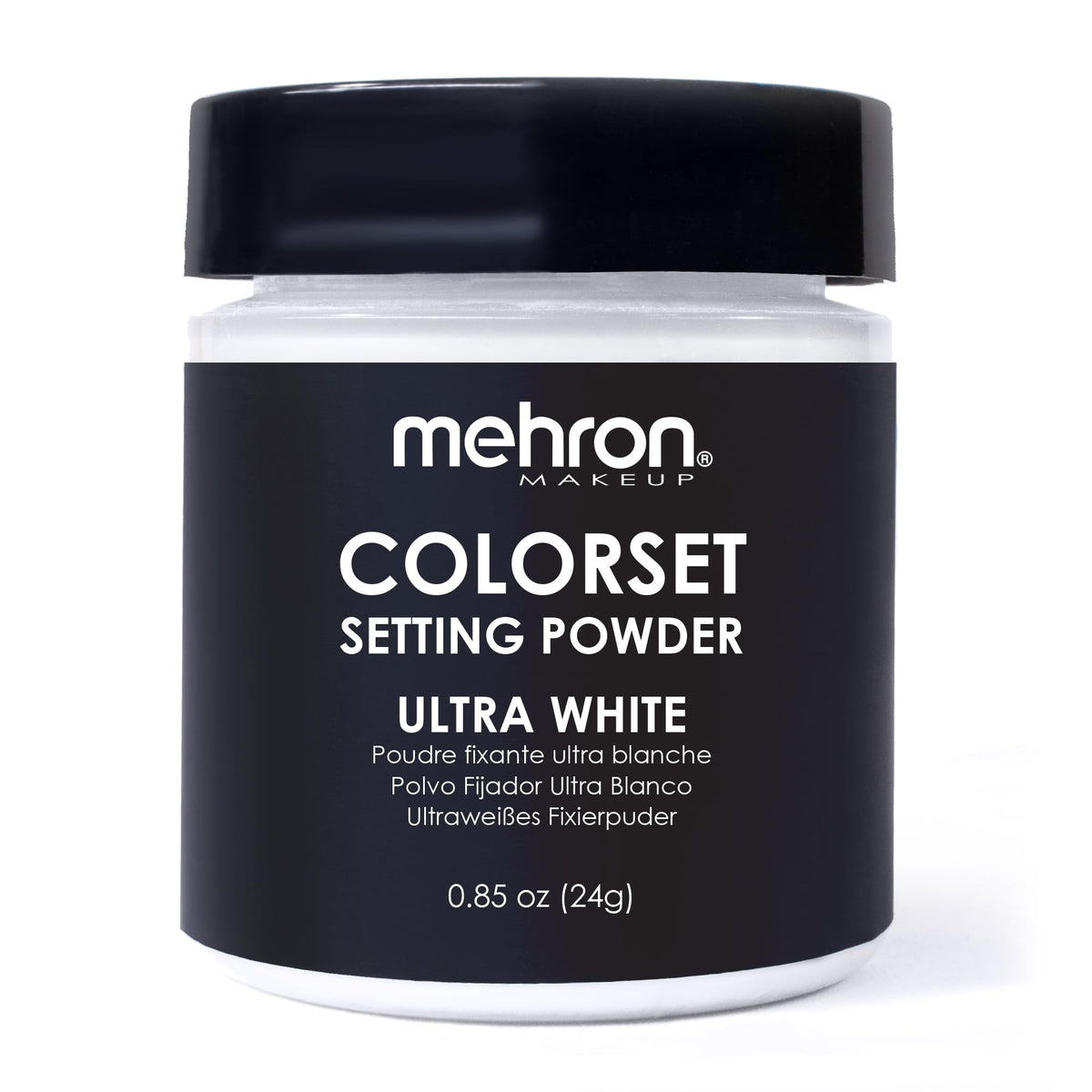 Mehron Makeup Colorset Setting Powder - TRANSLUCENT Setting Powder