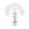REVUELE Fix and Dewy Makeup Setting Spray – 2-in-1 Prime & Hold Mist with Hyaluronic Acid & Tara Gum, Long-Lasting Hydrating Finish 4 fl.oz