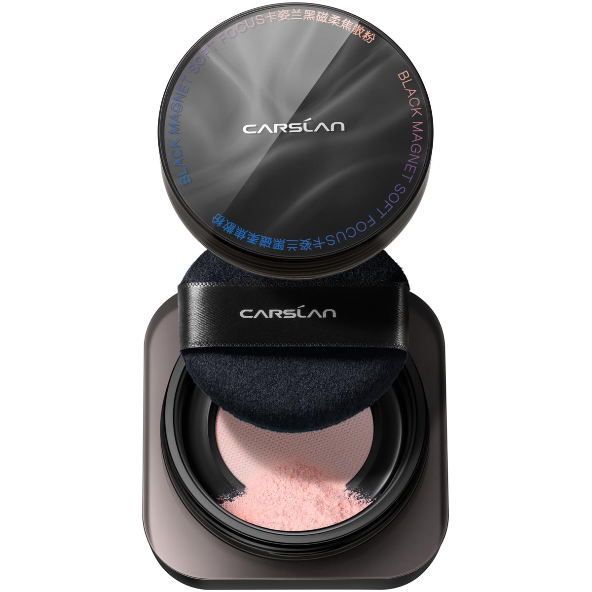 CARSLAN 2.0 Black Magnet Soft Focus Make Up Loose Powder For Oil Control