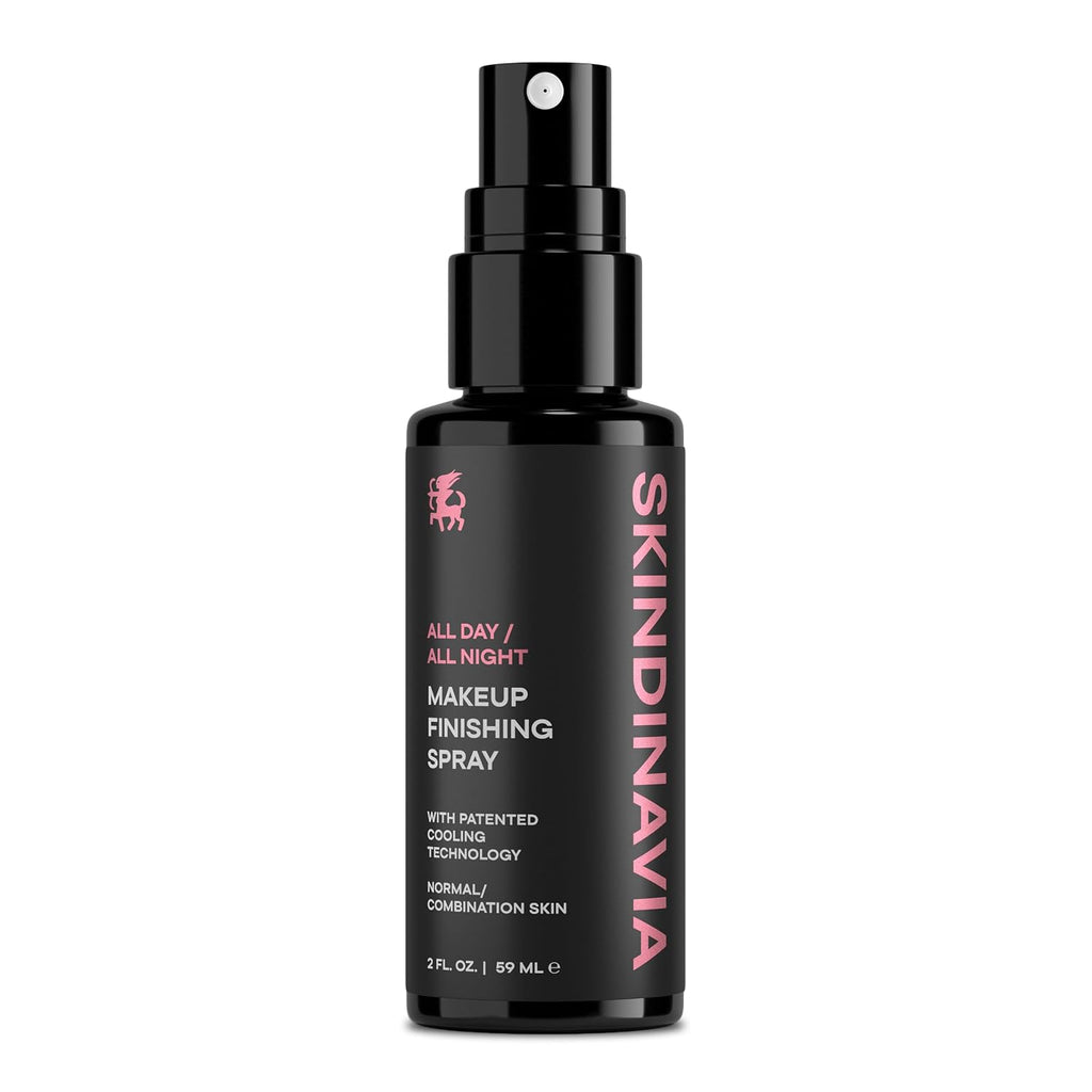 Skindinavia All Day/All Night Makeup Setting Spray, 2 oz, Up to 16+ Hours