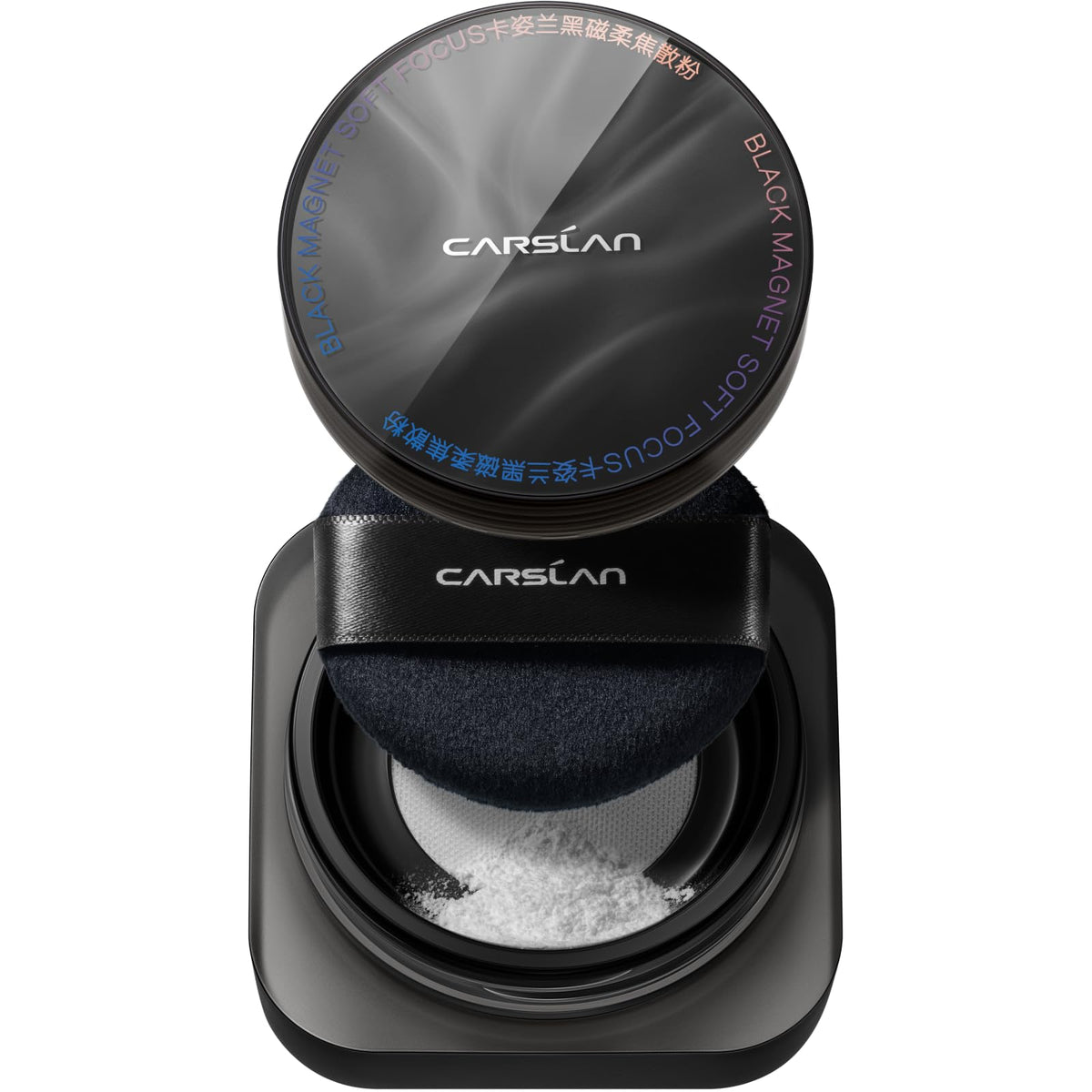 CARSLAN 2.0 Black Magnet Soft Focus Make Up Loose Powder For Oil Control
