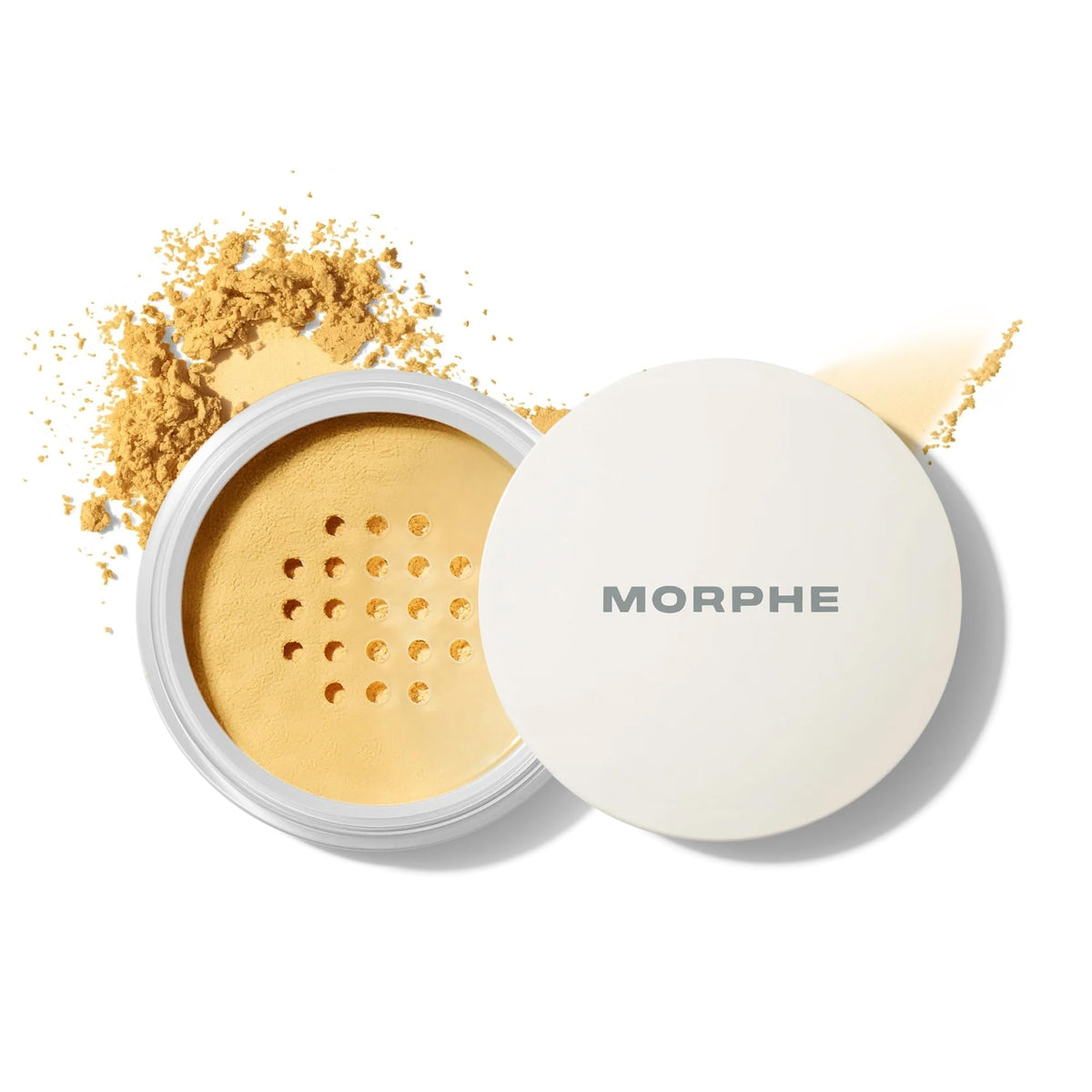 Morphe Bake & Set Translucent Setting Powder - Lightweight, Talc-Free Finishing Powder for Face Makeup with a Soft, Natural Finish - Minimizes Shine for Up to 24HR - Translucent (0.31 oz)
