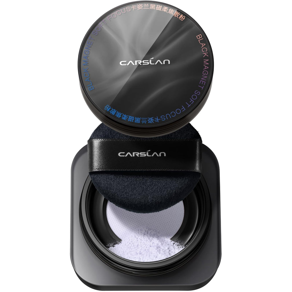 CARSLAN 2.0 Black Magnet Soft Focus Make Up Loose Powder For Oil Control