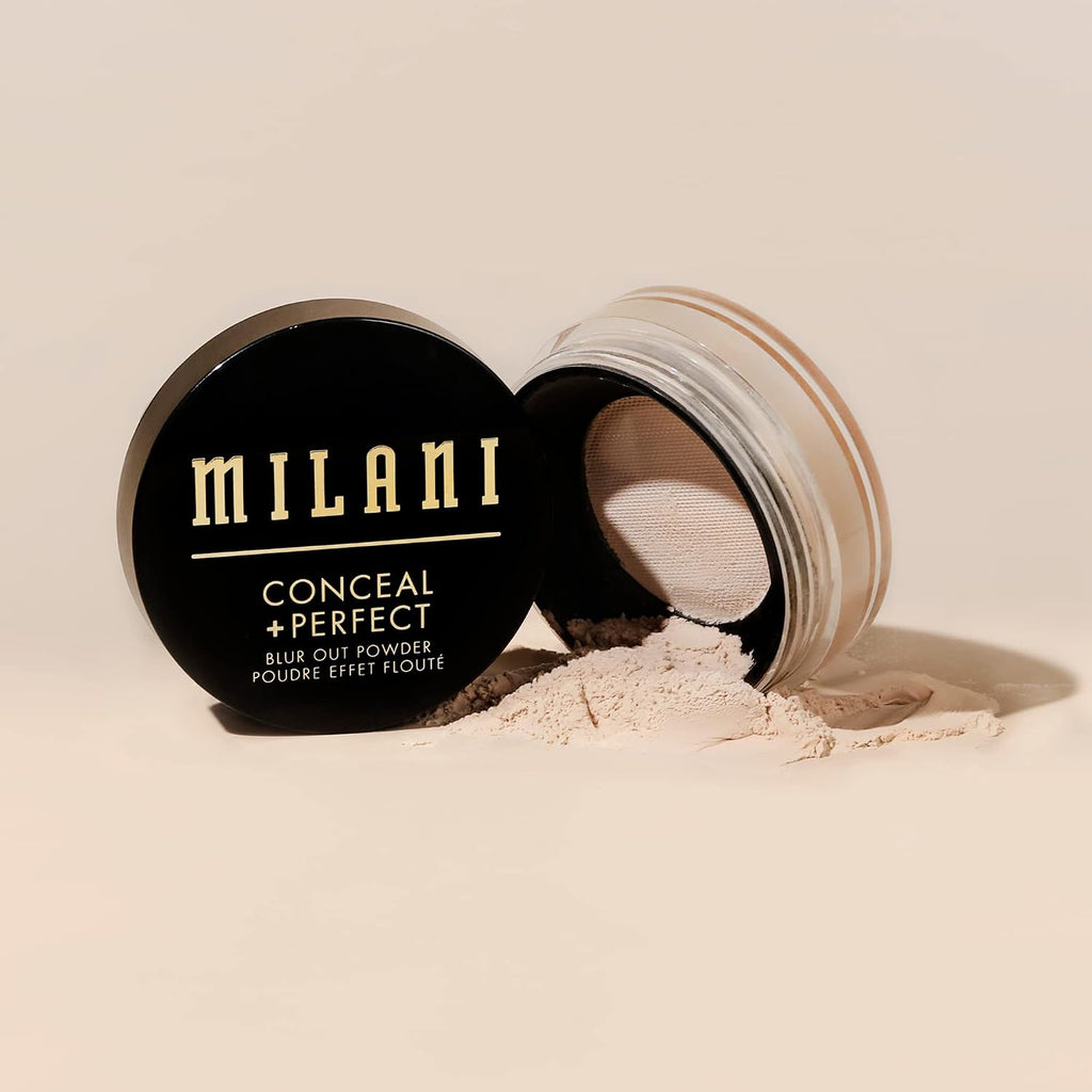 Milani Conceal + Perfect Blur Out Setting Powder Talc-Free -Translucent