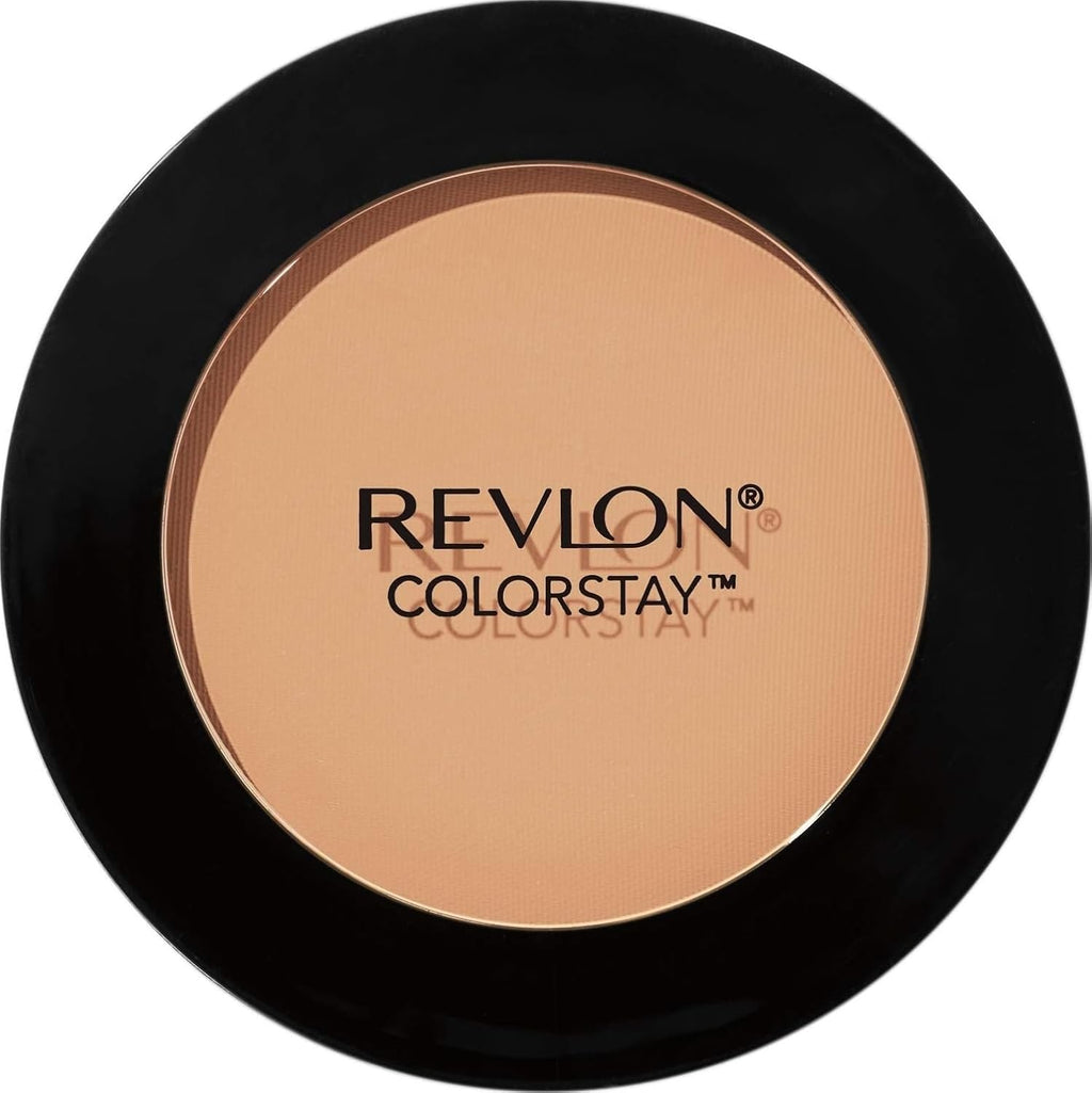 Revlon ColorStay Pressed Powder Face Makeup, Longwearing, Fragrance-Free, Noncomedogenic, 840 Medium, 0.3 oz