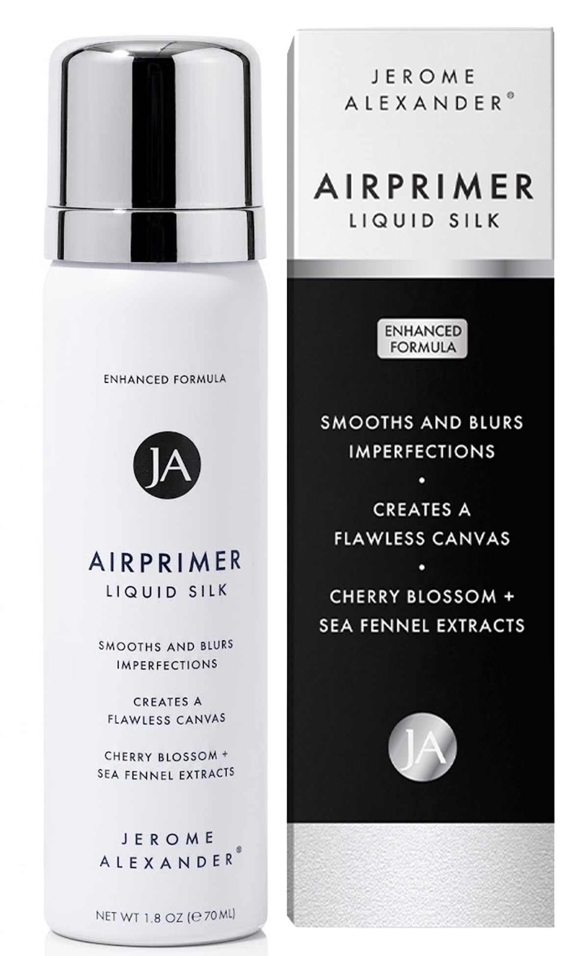 Jerome Alexander MagicMinerals AirFinish Setting Spray, Long-lasting Finishing Spray, Weightless-feel, Flawless, Matte Coverage