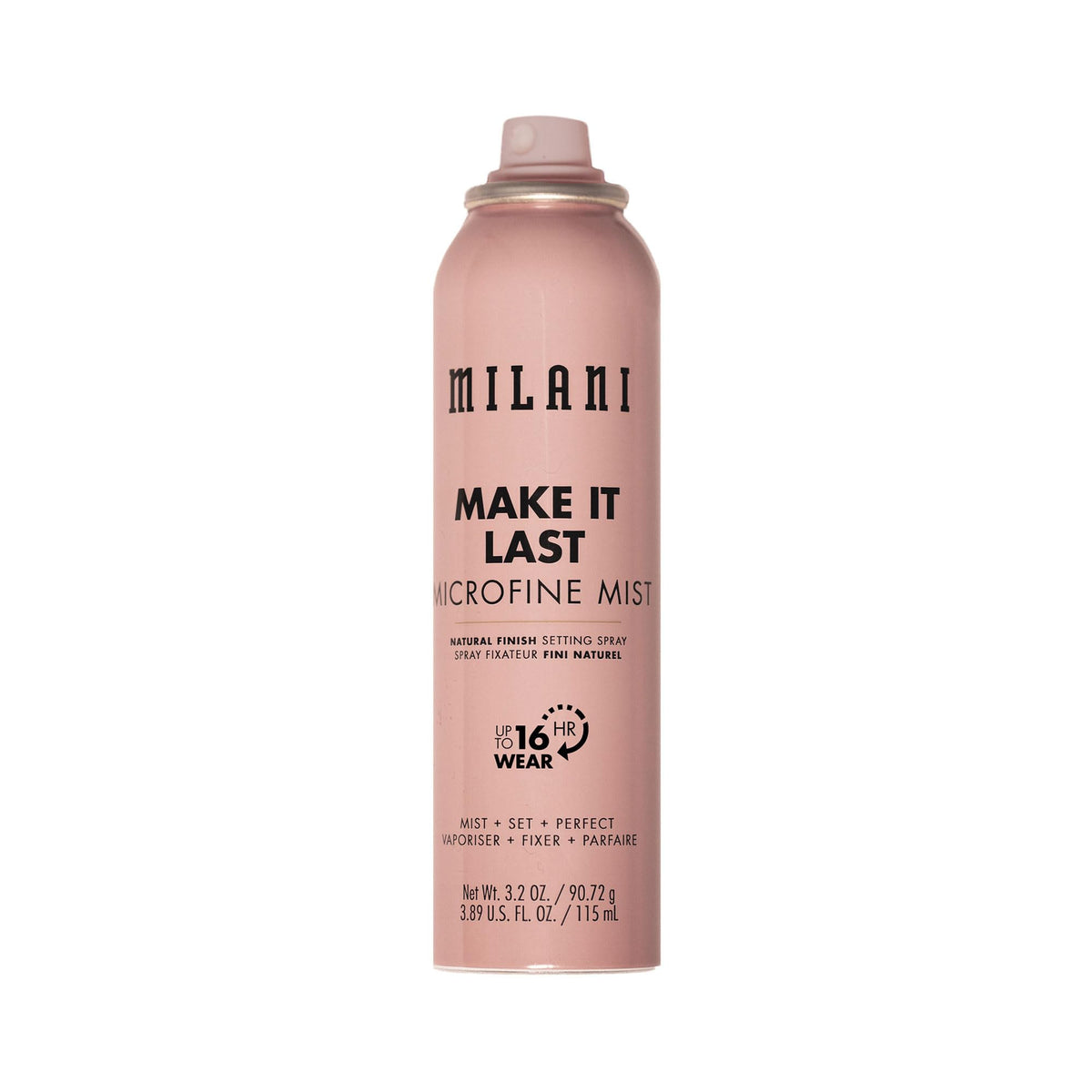 Milani Setting Spray + Primer, Make It Last Original Natural Finish