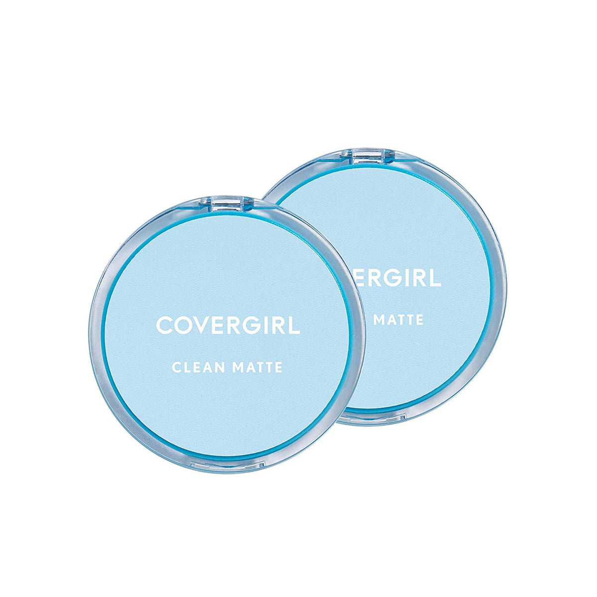 COVERGIRL Clean Matte Pressed Powder, Medium Light 535, 0.35 Oz, Pack of 1 (Packaging May Vary)