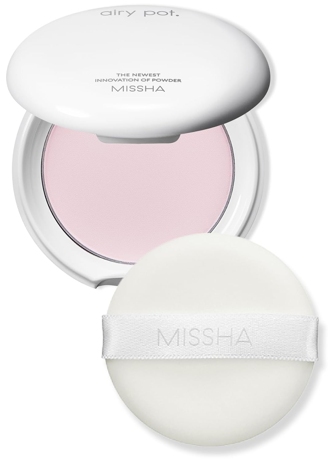 MISSHA Airy Pot Pressed Pink Powder Pact Setting Powder 0.176 oz
