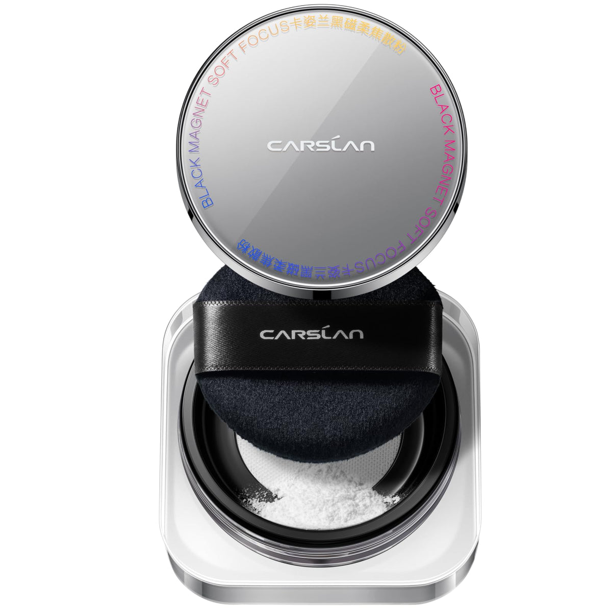 CARSLAN 2.0 Black Magnet Soft Focus Make Up Loose Powder For Oil Control