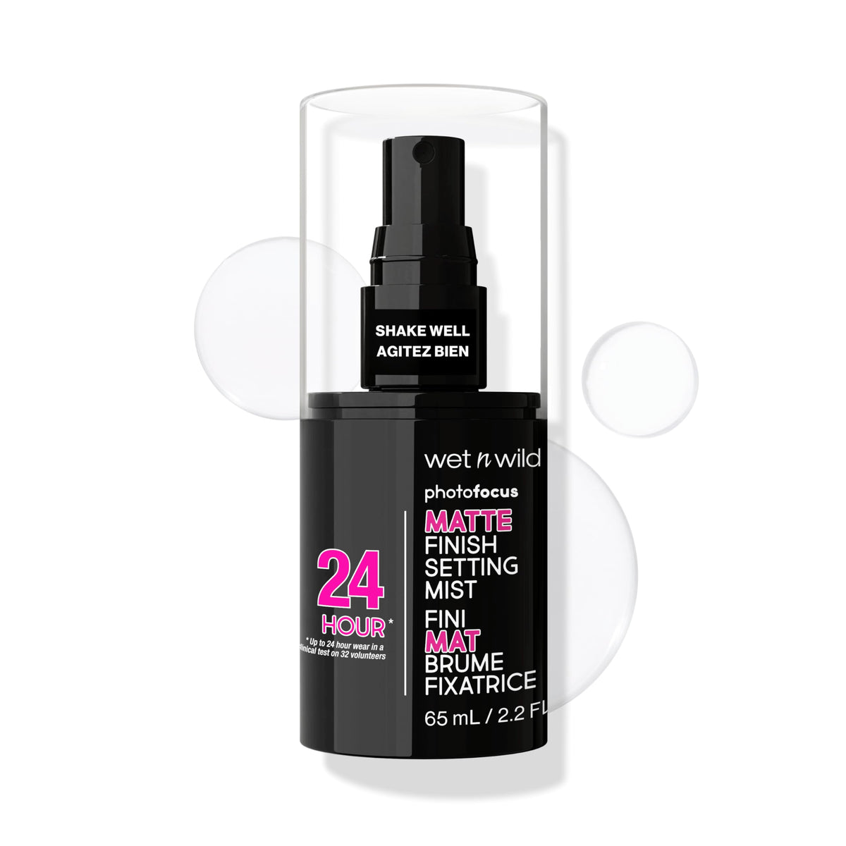 wet n wild Photo Focus Setting Mist, Up to 24HR Wear, Lightweight & Nourishing Aloe Formula, Suitable for All Skin Types, Cruelty-Free & Vegan - Seal the Deal