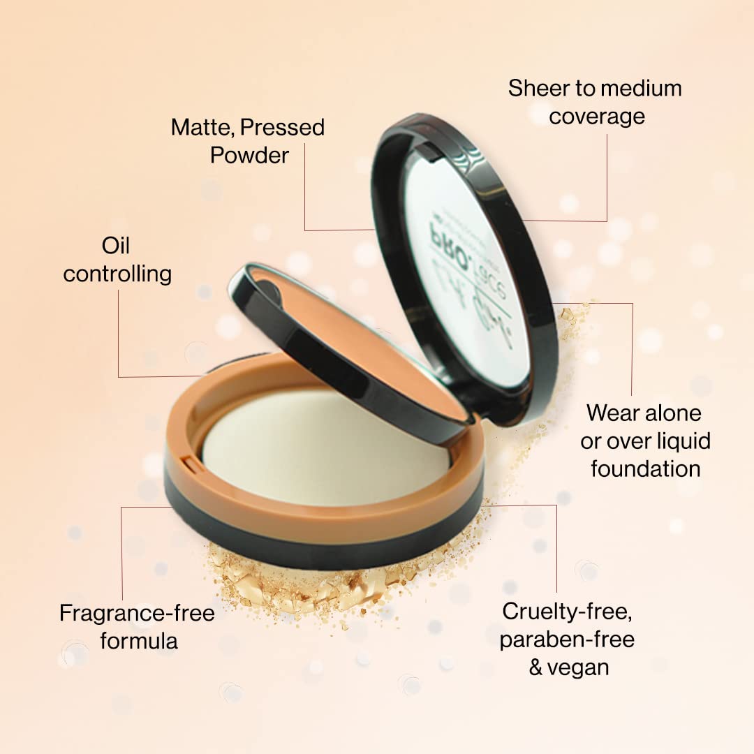 L.A. Girl Pro.Face Matte Pressed Powder, Medium Beige GPP609