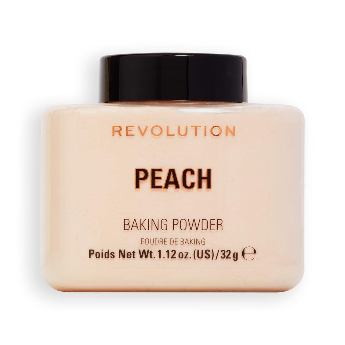 Revolution Beauty, Loose Baking Powder, Makeup Setting Powder, Long Lasting Coverage, Mattifies & Reduces Shine, Banana, 1.12 Oz