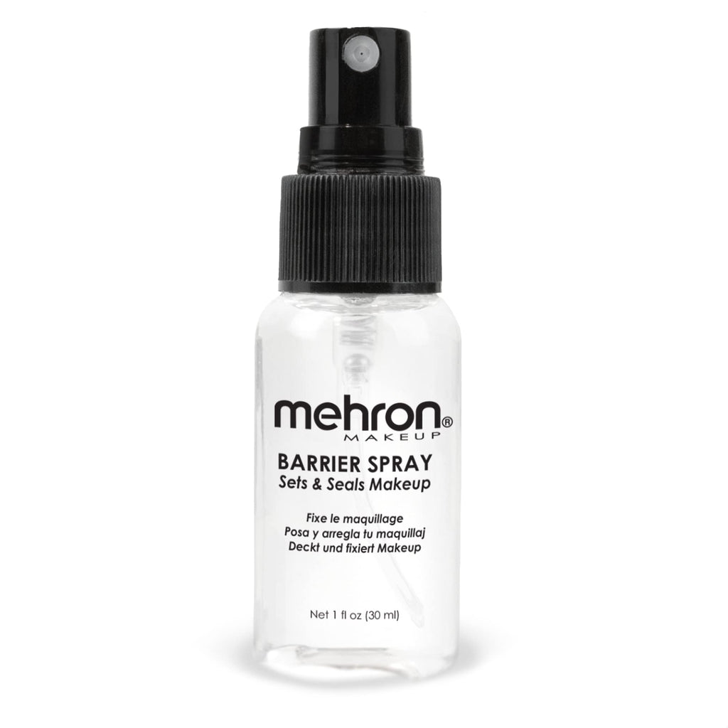 Mehron Makeup Barrier Spray - 1 Fl oz, Professional Makeup Setting Spray