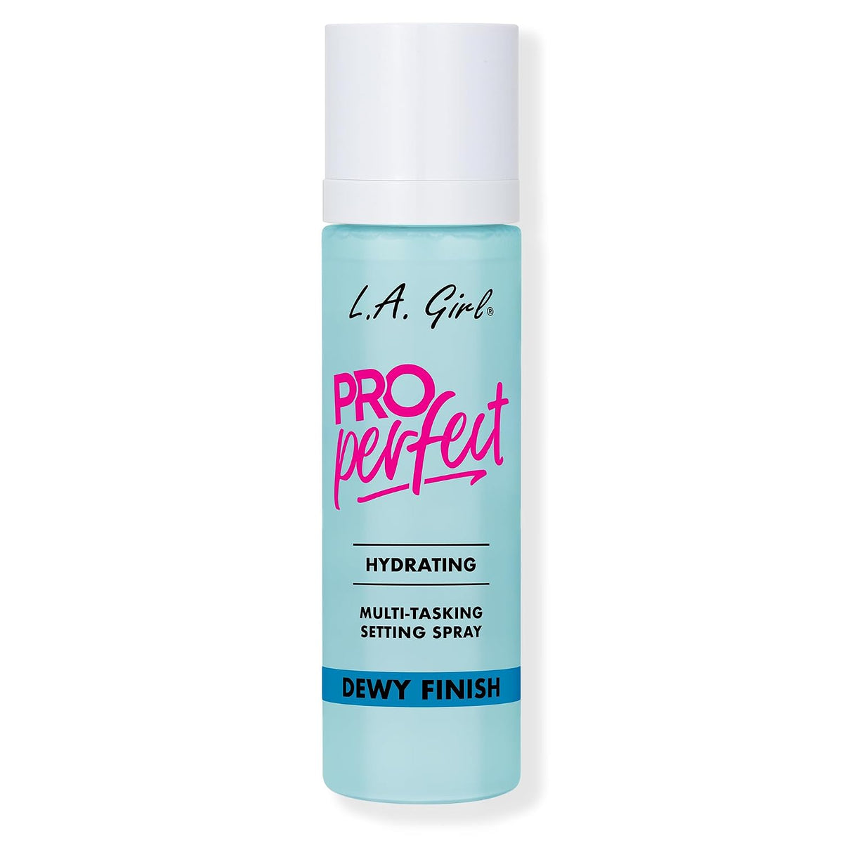 L.A. Girl Cosmetics PRO Perfect Setting Spray, Dewy Finish, Alcohol-Free, Birch Sap + Water Base, Micro Mist Formula, Hydrating, Pore-Blurring, Fragrance-Free GFS300