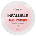 L'Oreal Paris Infallible Blur-fection Longwear Loose Setting Powder, Blurring Face Powder With Up to 24HRs of Wear, Translucent Light, 1 Kit