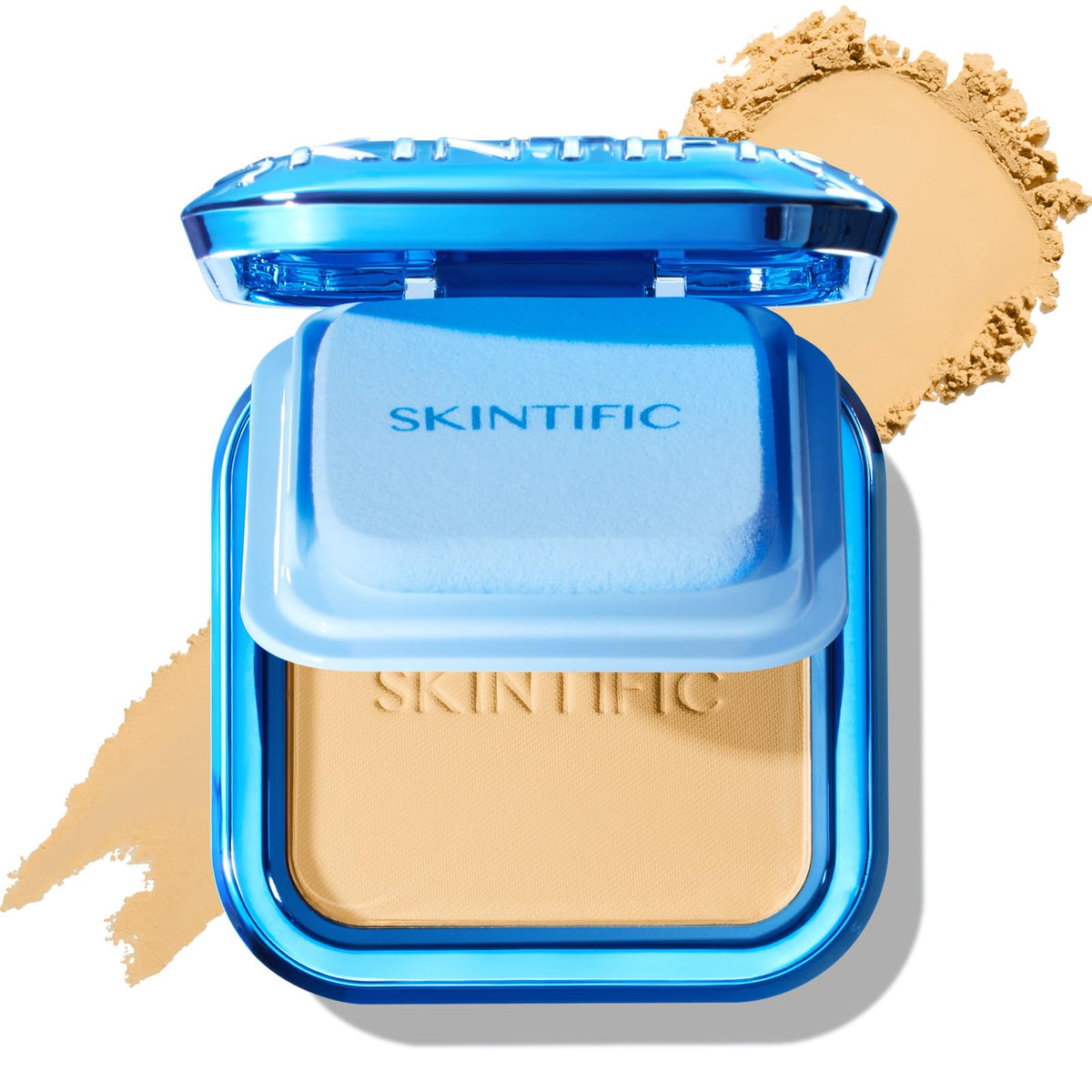 SKINTIFIC Ultra Cover Powder Foundation For Oily Skin 02 Ivory