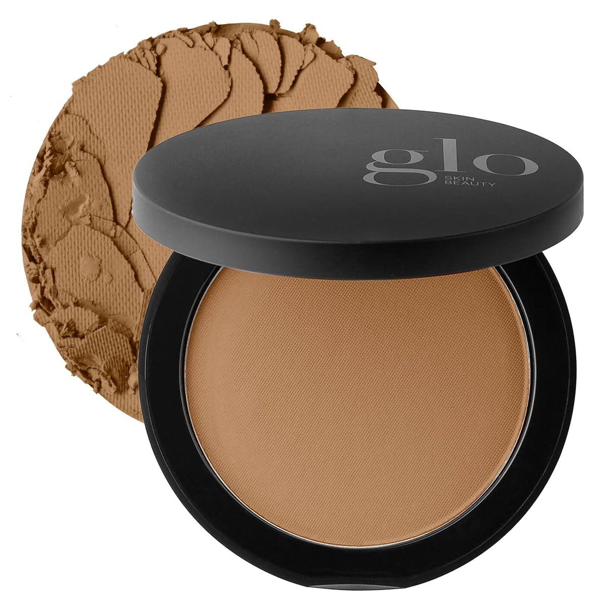 Glo Skin Beauty Pressed Base Powder Foundation, Honey Medium 0.92 oz