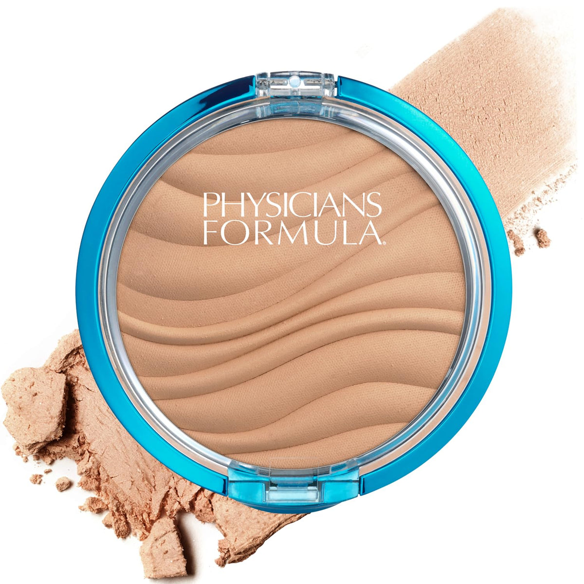 Physicians Formula Mineral Wear Talc-Free Airbrushing Pressed Powder, Full Coverage Mineral Face Powder for Sensitive Skin – Translucent