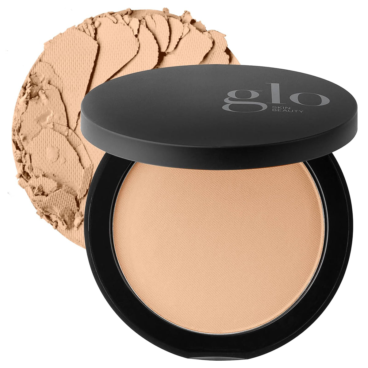 Glo Skin Beauty Pressed Base Powder Foundation, Honey Medium 0.92 oz