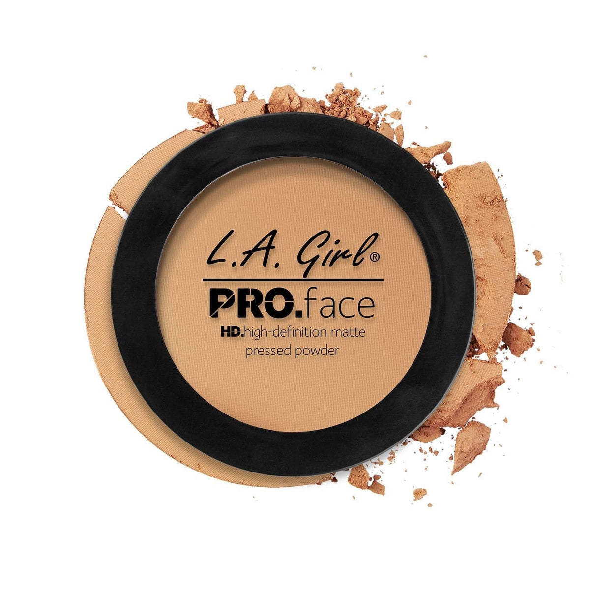 L.A. Girl Pro.Face Matte Pressed Powder, Medium Beige GPP609