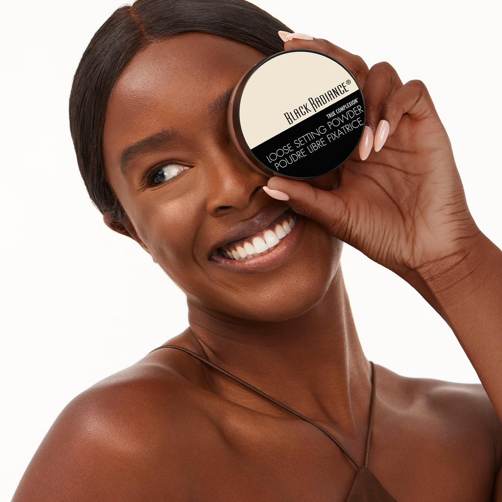 Black Radiance True Complexion Loose Setting Powder, Cocoa Kisses, 0.64 Ounce (Packaging May Vary)