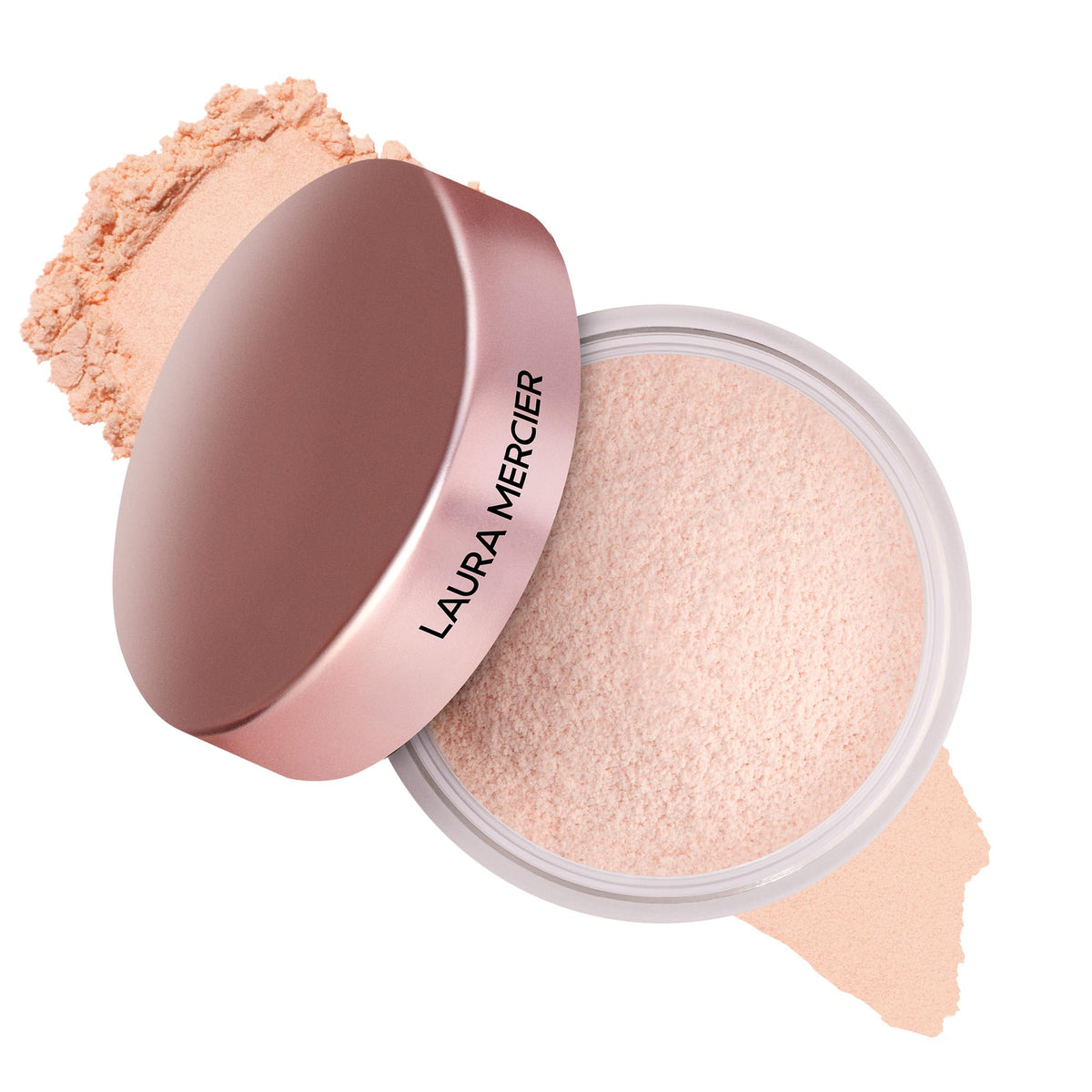 Laura Mercier Translucent Loose Talc-Free Setting Powder Ultra-Blur, 16HR Hydrating Wear, Natural Finish, Hyaluronic Acid-Infused, Normal to Dry & Mature Skin, Mint Green Shade Color Corrects Redness