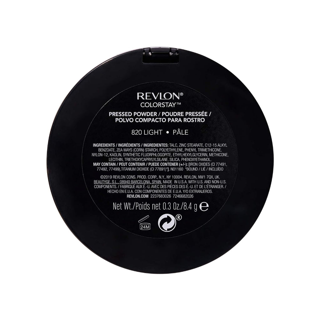 Revlon ColorStay Pressed Powder, 820 Light, 0.3 oz