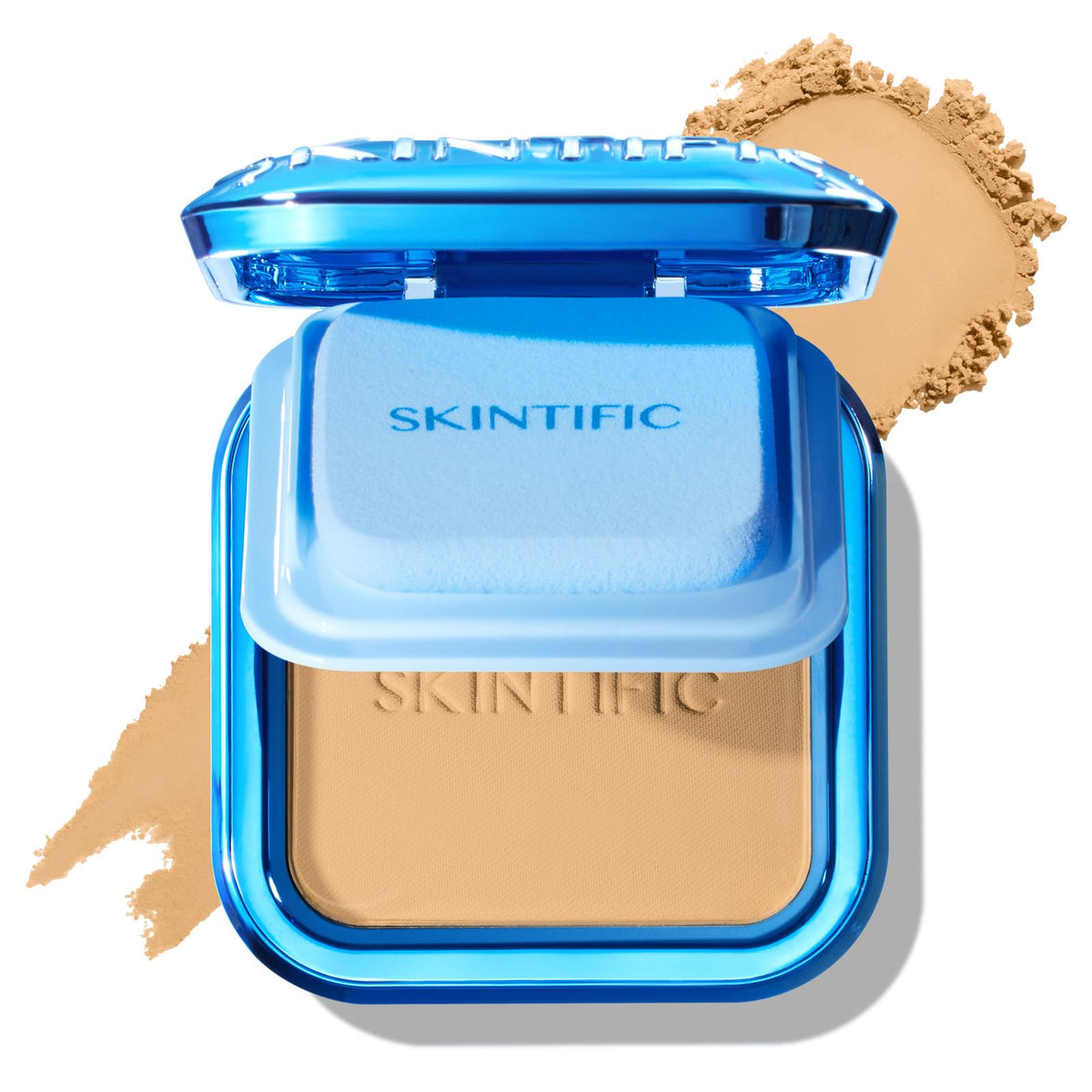SKINTIFIC Ultra Cover Powder Foundation For Oily Skin 02 Ivory
