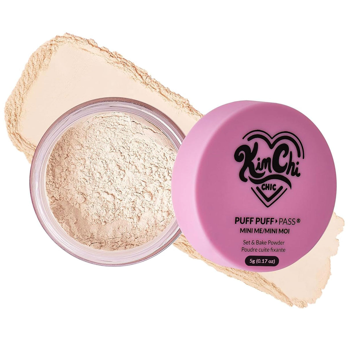 KimChiChic Beauty Puff Puff Pass Set & Bake Loose Setting Powder Makeup