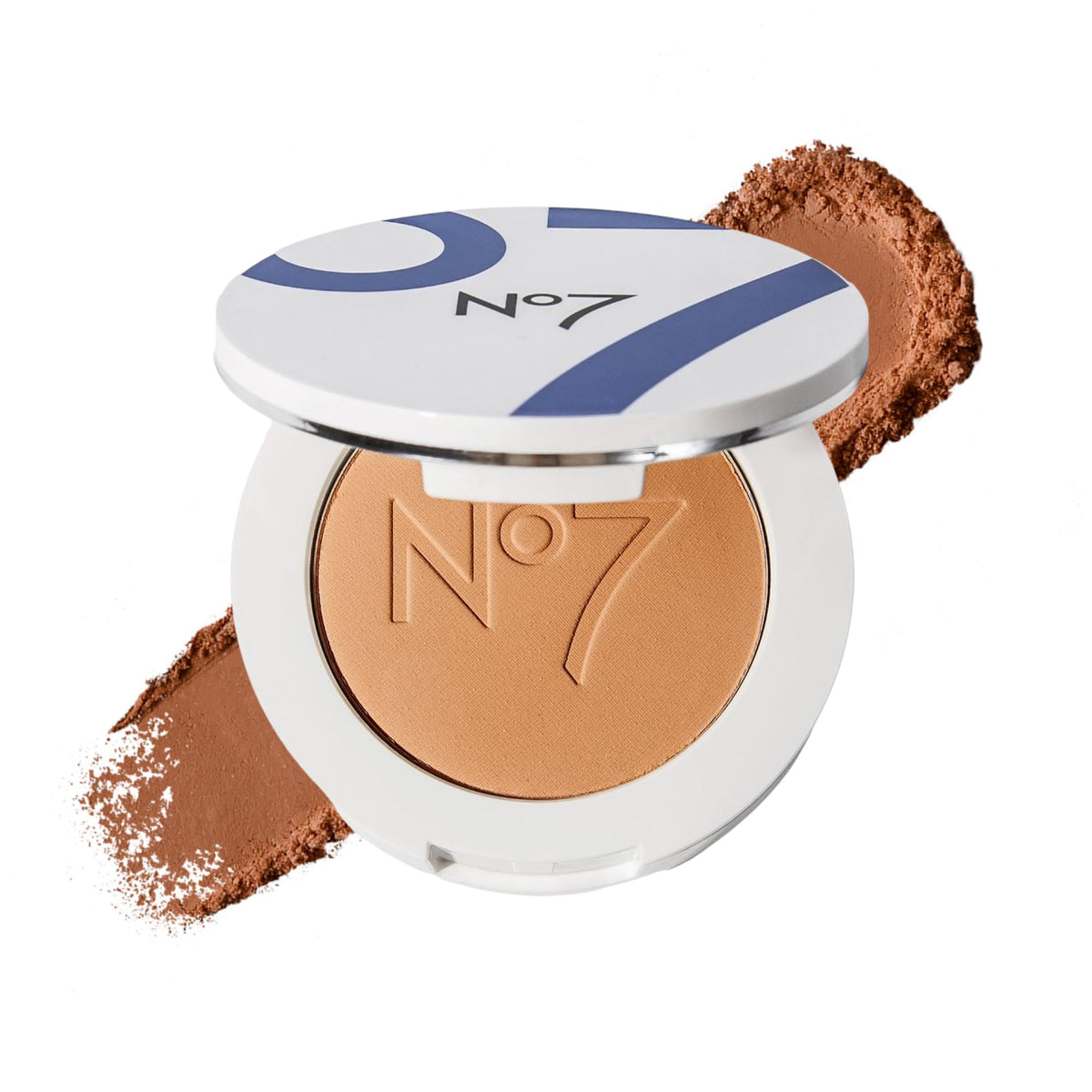 No7 Lift & Luminate Triple Action Face Powder, Medium, 10g