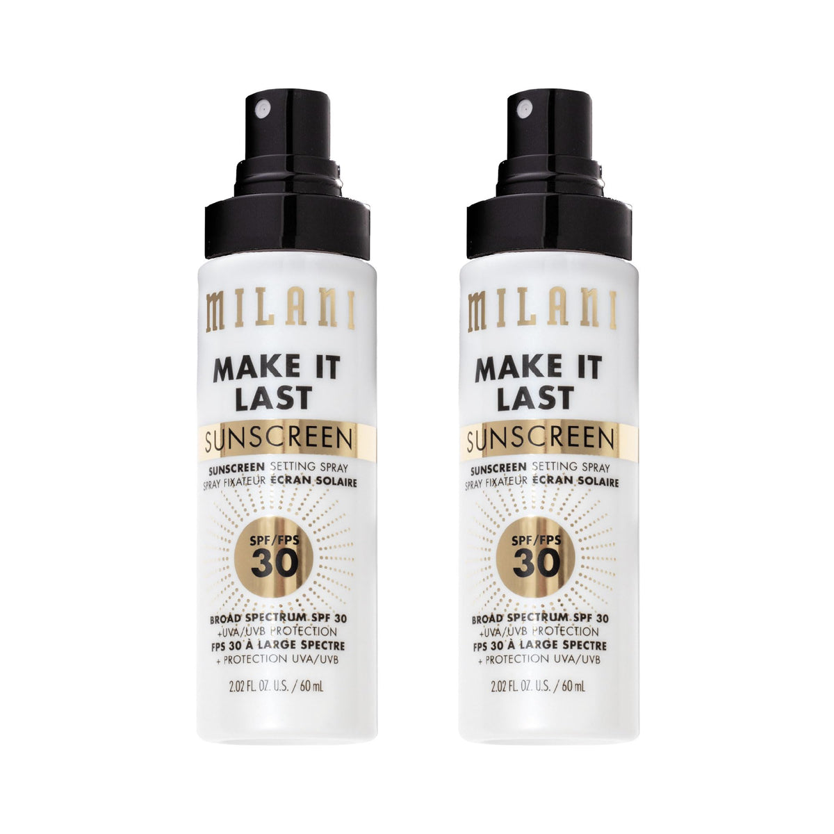 Milani Setting Spray + Primer, Make It Last Original Natural Finish