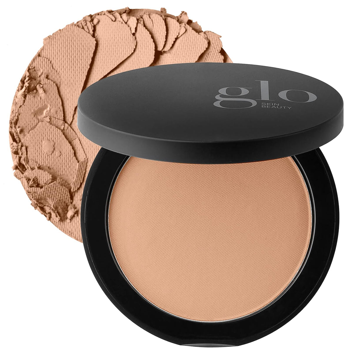 Glo Skin Beauty Pressed Base Powder Foundation, Honey Medium 0.92 oz
