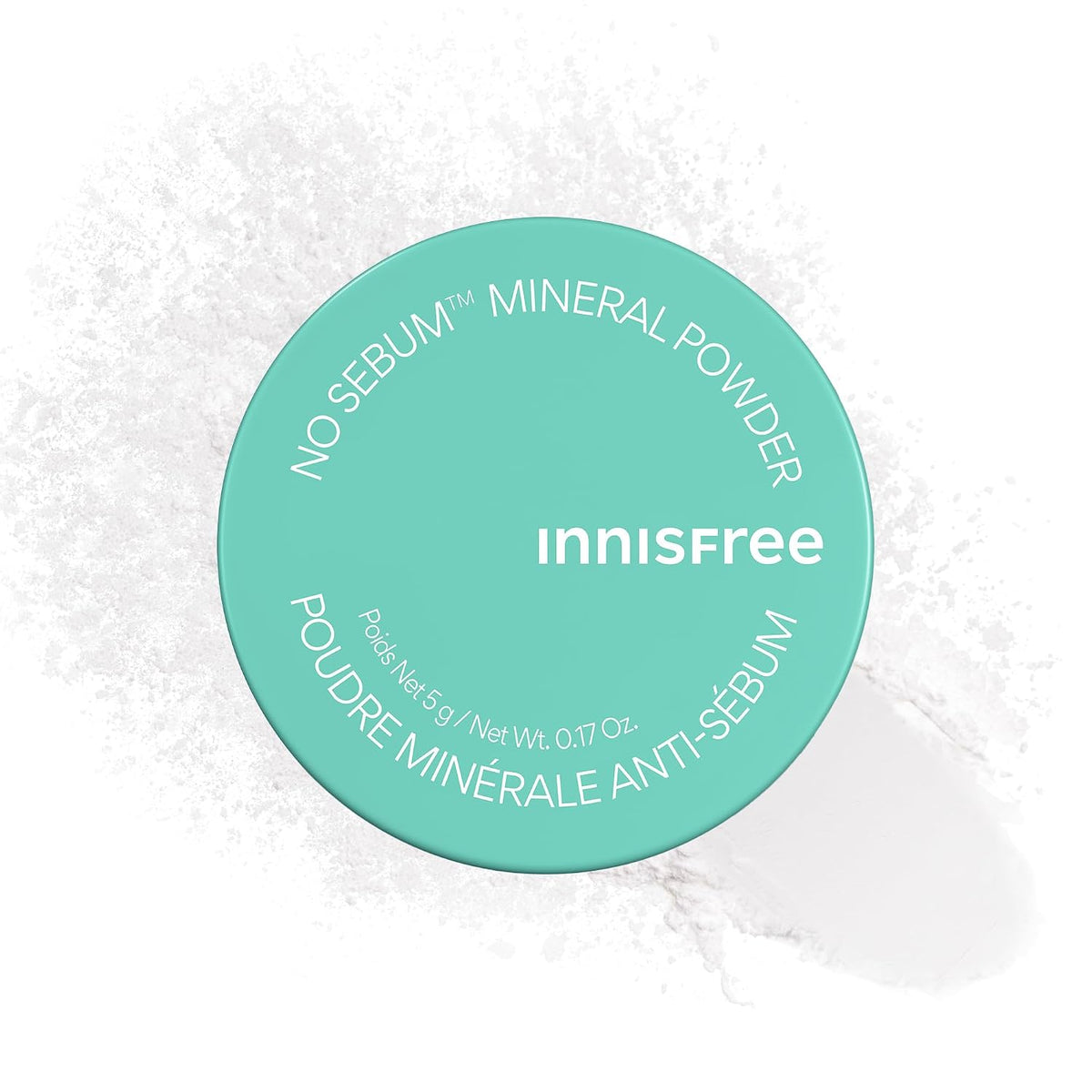 innisfree No Sebum Matte Mineral Powder | Korean Loose Setting Powder for Oil & Shine Control | Blurs Fine Lines & Imperfections | Lightweight, Natural Finish | Available In Jumbo & Pressed Powder